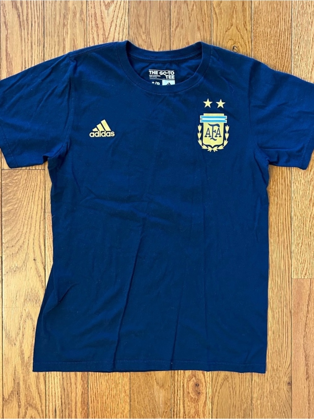 Lionel Messi Argentina Adidas T-Shirt Size Small